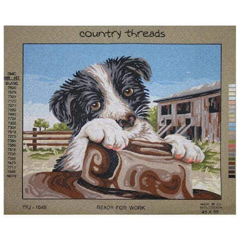 AussieSuperStore Haberdashery Supplies Ready For Work Tapestry Ready For Work Tapestry | Tapestries,Tapestry Wall Hangings,Interior Art Work TFJ-1049 TFJ-1049